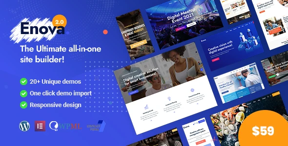 Enova – Multipurpose Business WordPress Theme
